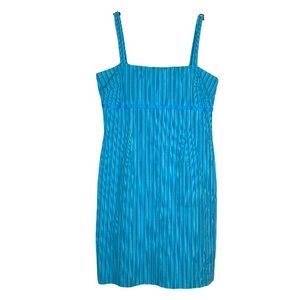 Vintage Yves Cossette Depeche Mode turquoise size 8 petite